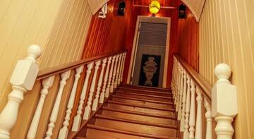 Фото номера Двухместный номер с 1 кроватью и общей ванной комнатой Хостел Guest House on Arbatskaya г. Коломна 19
