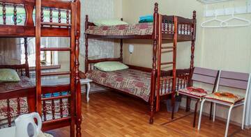 Фото номера Кровать в общем 6-местном номере для мужчин и женщин Хостел Guest House on Arbatskaya г. Коломна 12
